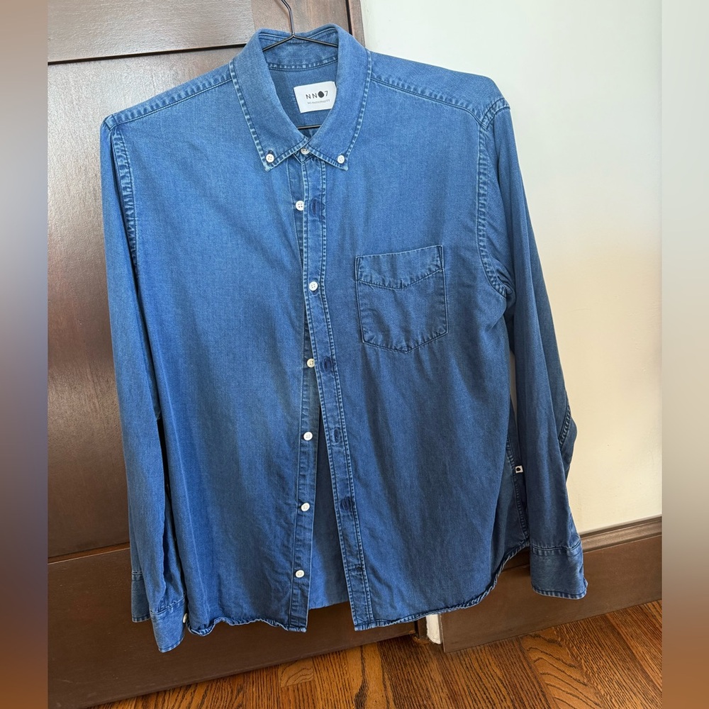 Indigo Blue Levon Shirt